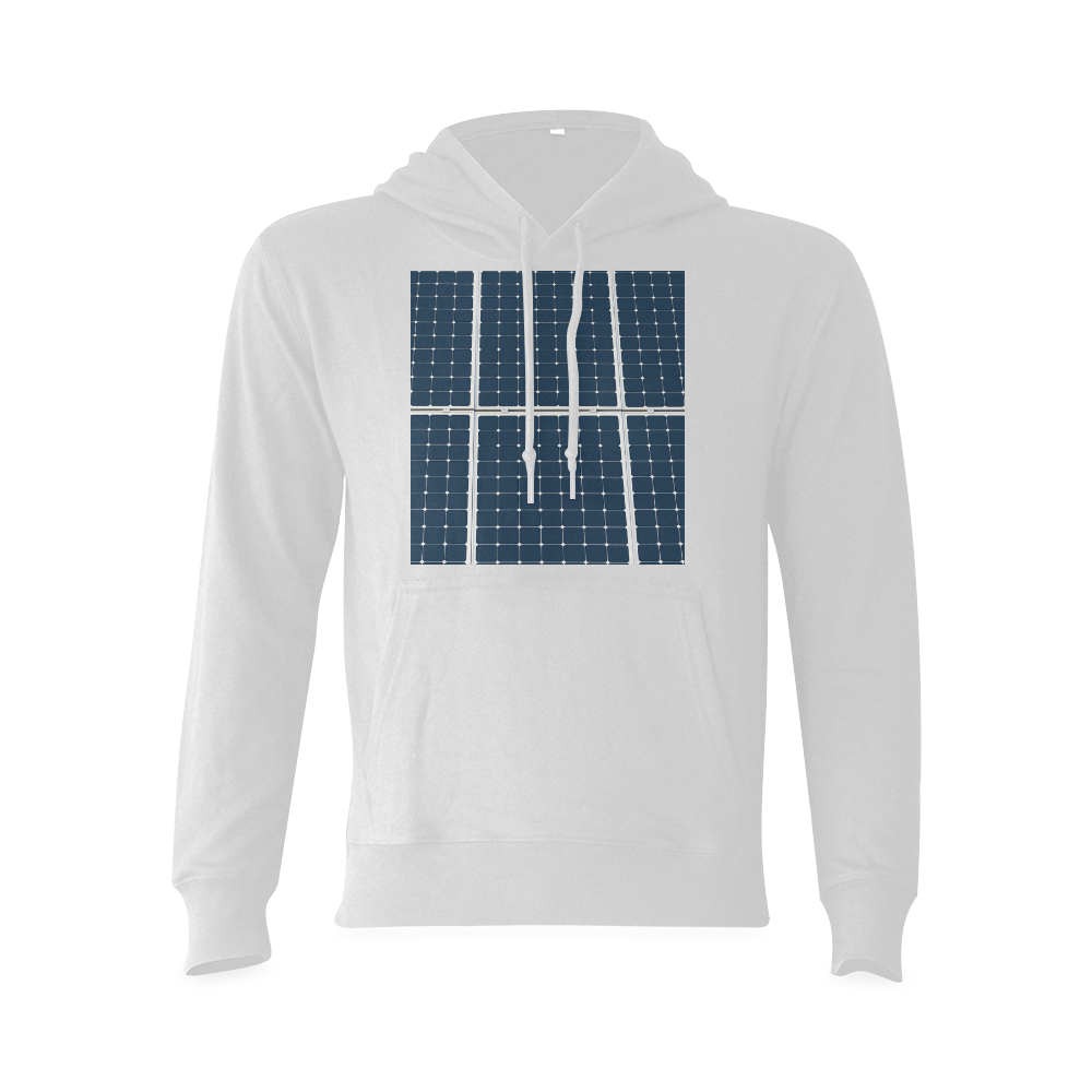 Solar Technology Power Panel Battery Energy Cell Oceanus Hoodie Sweatshirt (Model H03)