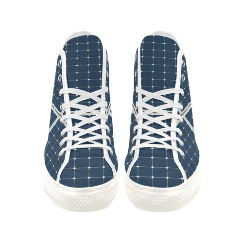 Solar Technology Power Panel Battery Photovoltaic Vancouver H Women's Canvas Shoes (1013-1)