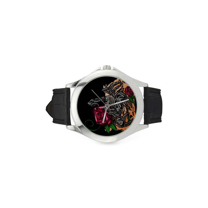 Zodiac - Scorpio Women's Classic Leather Strap Watch(Model 203)