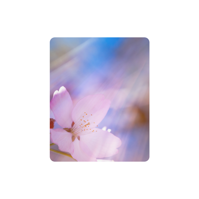 Sakura Cherry Blossom Spring Heaven Light Beauty Rectangle Mousepad