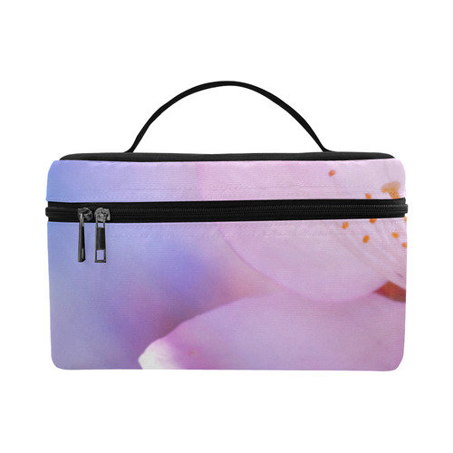 Sakura Cherry Blossom Spring Heaven Light Beauty Cosmetic Bag/Large (Model 1658)