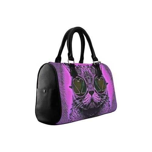 PINK CAT Boston Handbag (Model 1621)