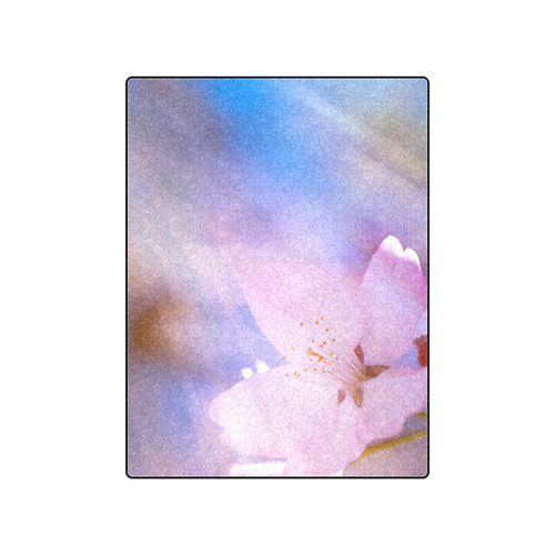 Sakura Cherry Blossom Spring Heaven Light Beauty Blanket 50"x60"