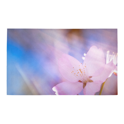 Sakura Cherry Blossom Spring Heaven Light Beauty Azalea Doormat 30" x 18" (Sponge Material)