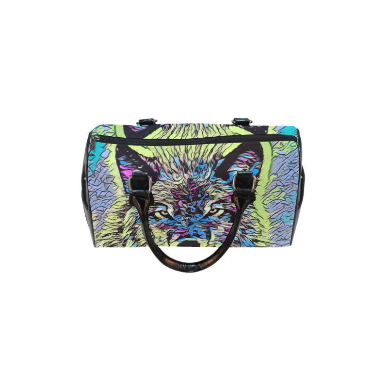 WOLF MULTICOLOR Boston Handbag (Model 1621)