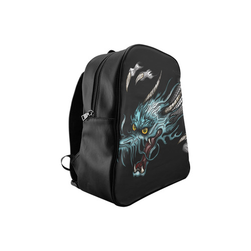 Threadless_Dragon Soar School Backpack (Model 1601)(Medium)
