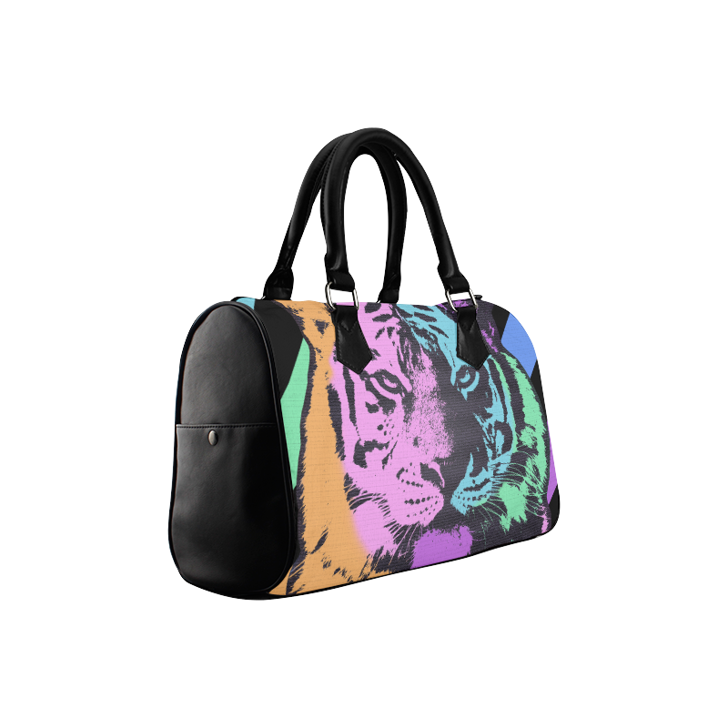 TIGER MULTICOLOR Boston Handbag (Model 1621)