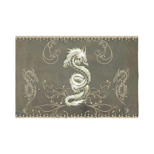 Chinese dragon Cotton Linen Wall Tapestry 90"x 60"