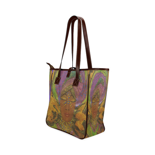 African Radiance nwm Classic Tote Bag (Model 1644)
