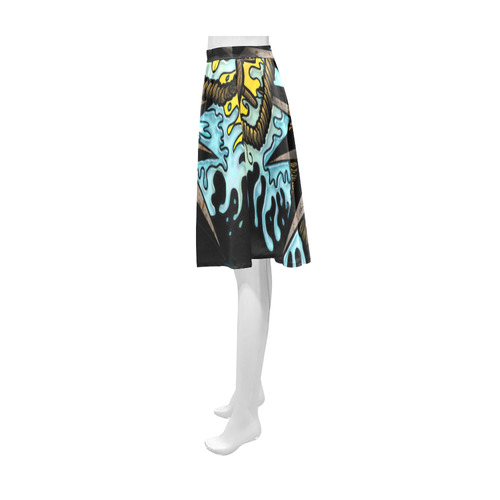 Nautical Splash Athena Women's Short Skirt (Model D15)