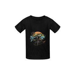 Nautical Splash Kid's  Classic T-shirt (Model T22)