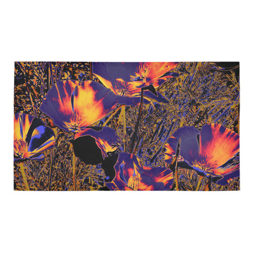 Amazing glowing flowers 2A by JamColors Bath Rug 16''x 28''