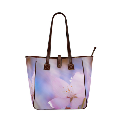 Sakura Cherry Blossom Spring Heaven Light Pink Classic Tote Bag (Model 1644)