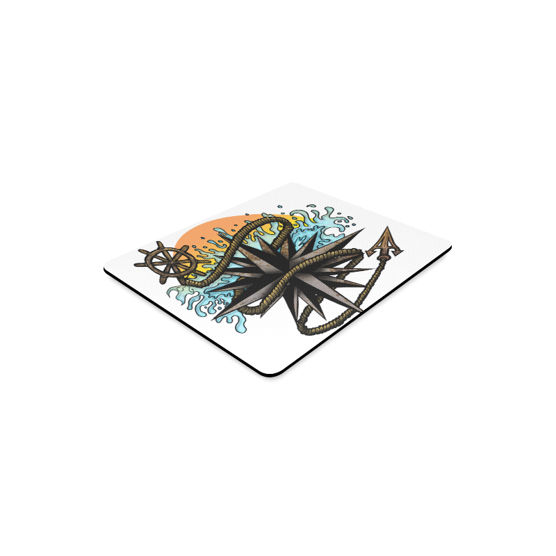 Nautical Splash Rectangle Mousepad