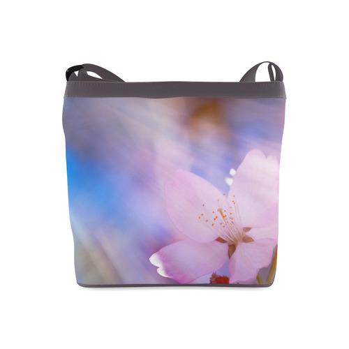 Sakura Cherry Blossom Spring Heaven Light Beauty Crossbody Bags (Model 1613)