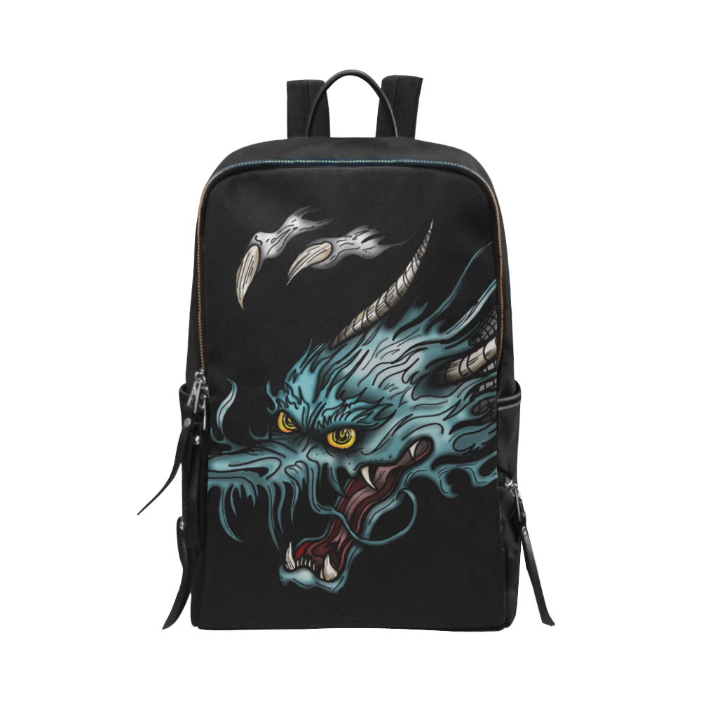 Threadless_Dragon Soar Unisex Slim Backpack (Model 1664)