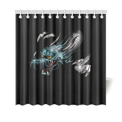 Dragon Soar Shower Curtain 69"x70"