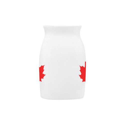Maple Leaf Canada Autumn Red Fall Flora Beautiful Milk Cup (Large) 450ml
