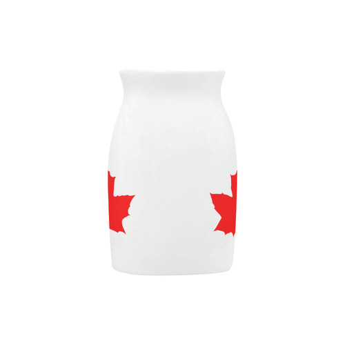 Maple Leaf Canada Autumn Red Fall Flora Nature Milk Cup (Large) 450ml