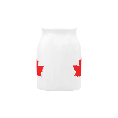 Maple Leaf Canada Autumn Red Fall Flora Nature Milk Cup (Small) 300ml