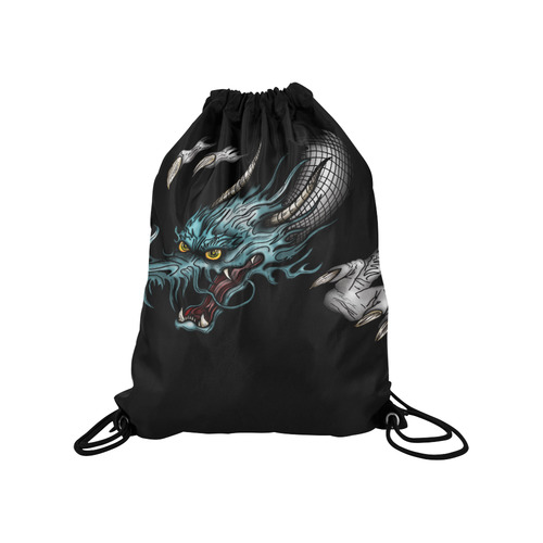 Dragon Soar Medium Drawstring Bag Model 1604 (Twin Sides) 13.8"(W) * 18.1"(H)