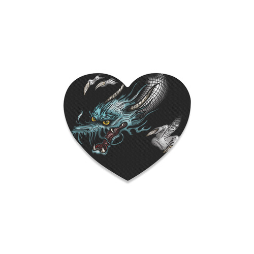 Dragon Soar Heart Coaster