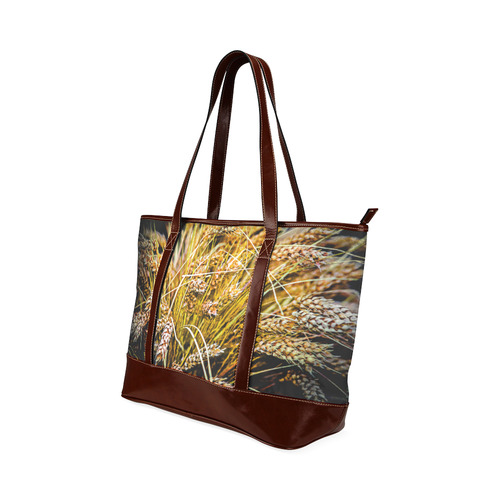 Grain Wheat wheatear Autumn Crop Thanksgiving Tote Handbag (Model 1642)