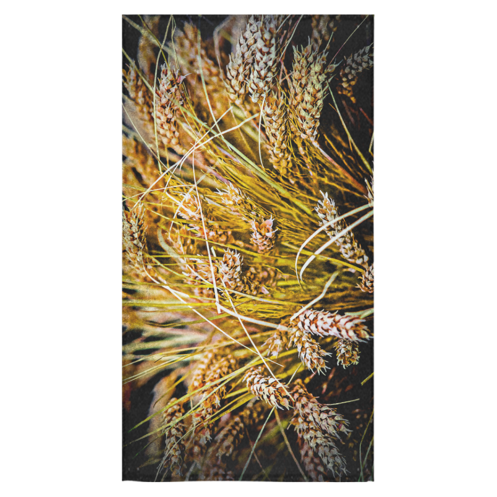 Grain Wheat wheatear Autumn Crop Thanksgiving Bath Towel 30"x56"