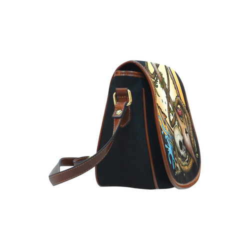 Anchored Saddle Bag/Small (Model 1649)(Flap Customization)