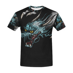 Dragon Soar All Over Print T-Shirt for Men (USA Size) (Model T40)