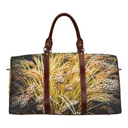 Grain Wheat wheatear Autumn Crop Thanksgiving Waterproof Travel Bag/Large (Model 1639)