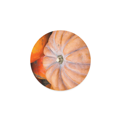 Pumpkin Halloween Thanksgiving Crop Holiday Cool Round Coaster