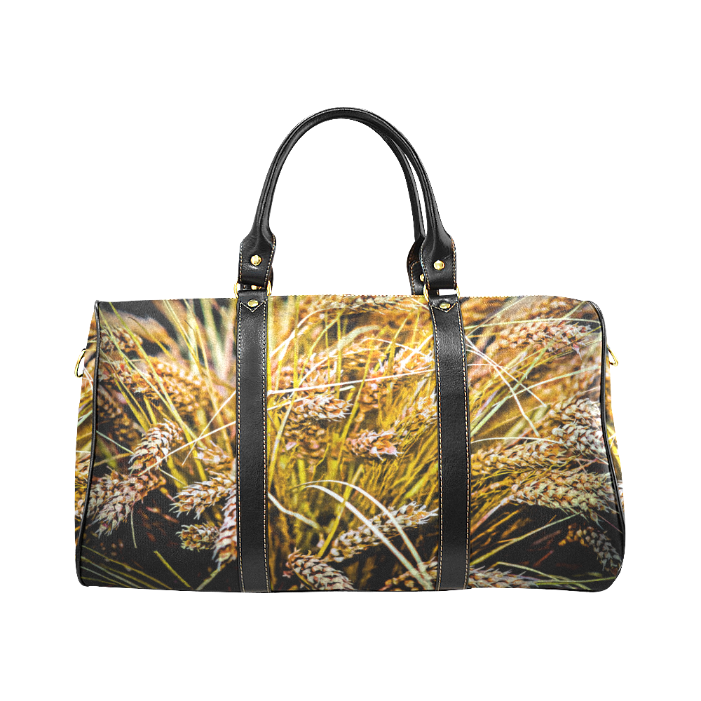 Grain Wheat wheatear Autumn Crop Thanksgiving New Waterproof Travel Bag/Large (Model 1639)