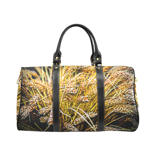 Grain Wheat wheatear Autumn Crop Thanksgiving New Waterproof Travel Bag/Large (Model 1639)