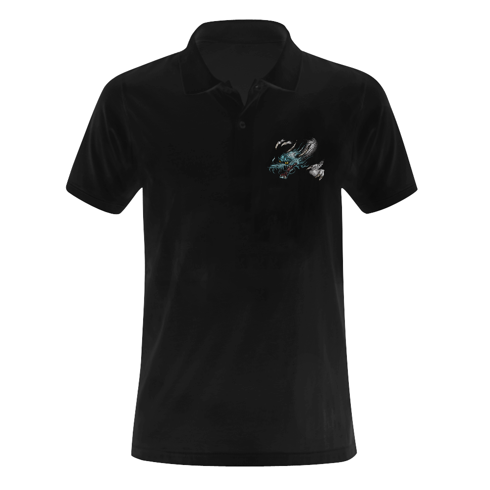 Dragon Soar Men's Polo Shirt (Model T24)