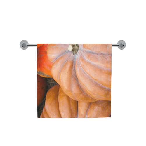 Pumpkin Halloween Thanksgiving Crop Holiday Cool Bath Towel 30"x56"