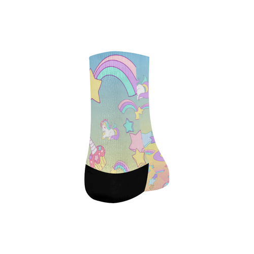 We love Unicorns Quarter Socks