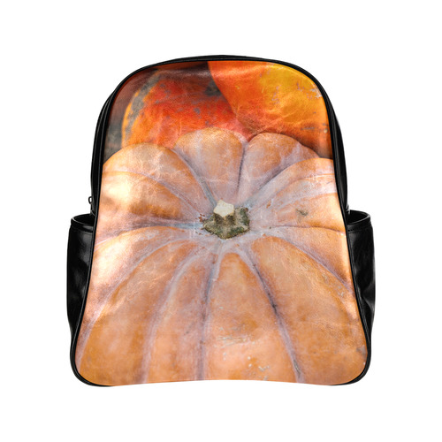 Pumpkin Halloween Thanksgiving Crop Holiday Cool Multi-Pockets Backpack (Model 1636)