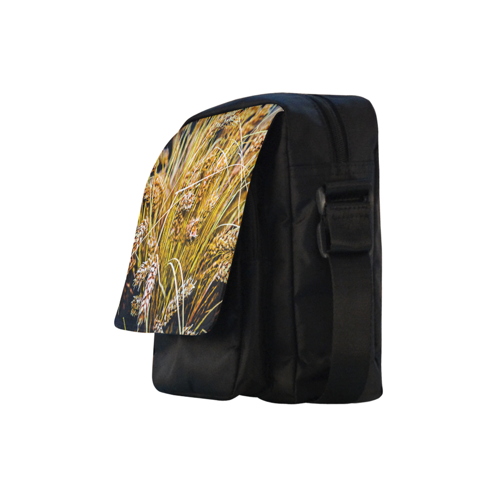 Grain Wheat wheatear Autumn Harvest Thanksgiving Crossbody Nylon Bags (Model 1633)