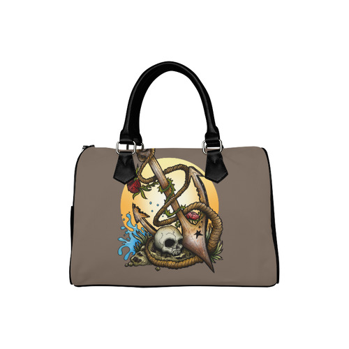 Anchored Boston Handbag (Model 1621)