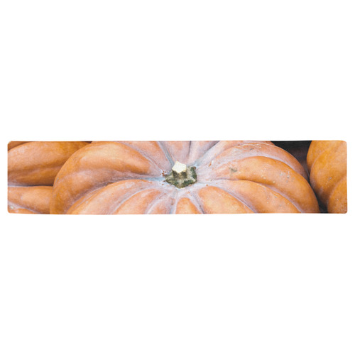 Pumpkin Halloween Thanksgiving Crop Holiday Fall Table Runner 16x72 inch