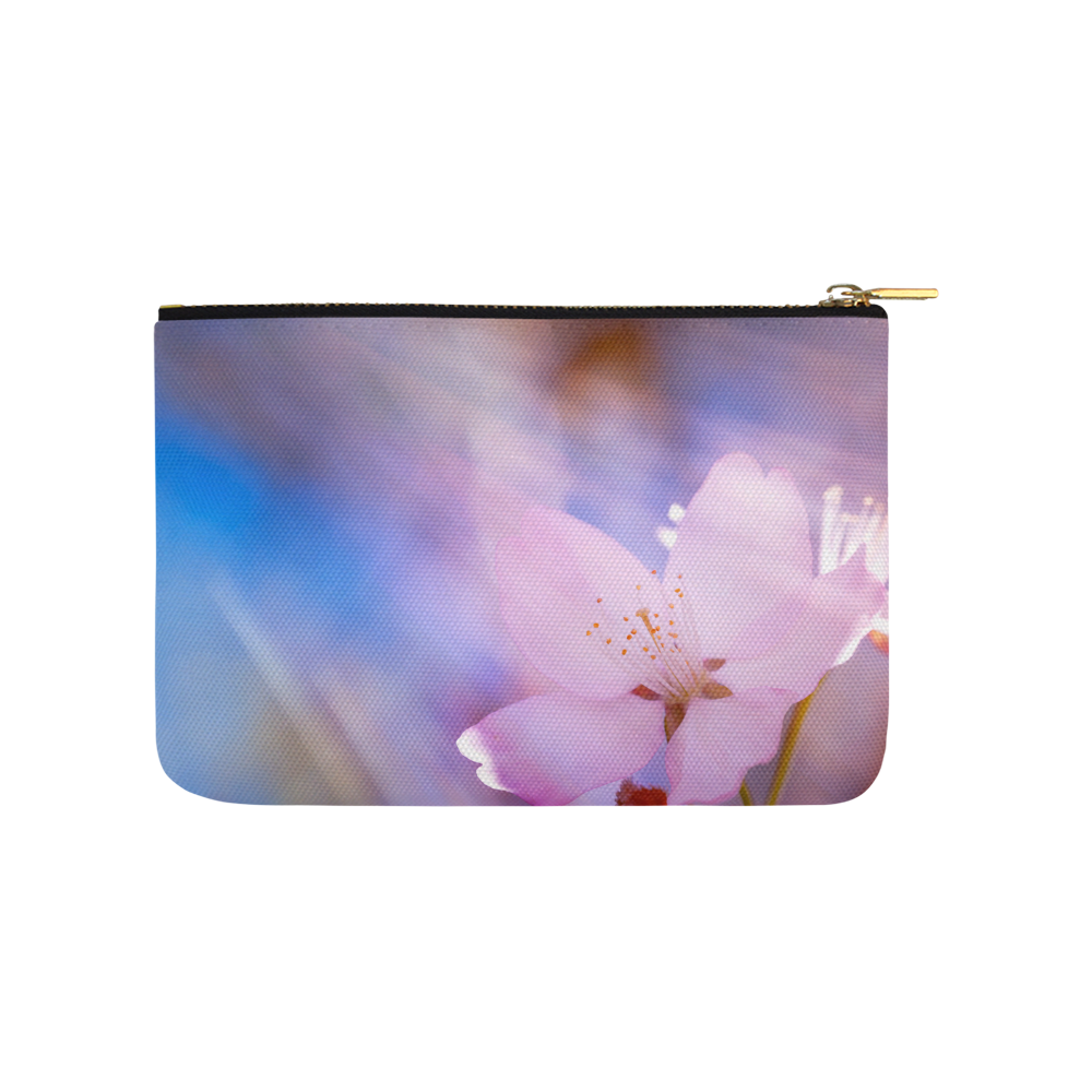 Sakura Cherry Blossom Spring Heaven Light Beauty Carry-All Pouch 9.5''x6''