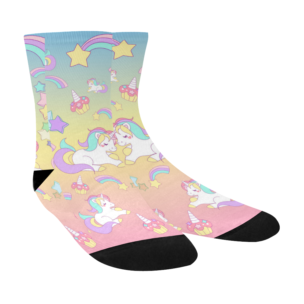 We love Unicorns Crew Socks