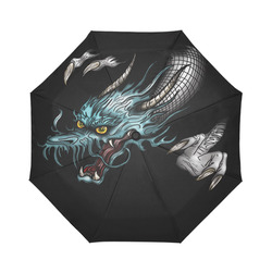 Yin Yang dragons Auto-Foldable Umbrella (Model U04) | ID: D1615379