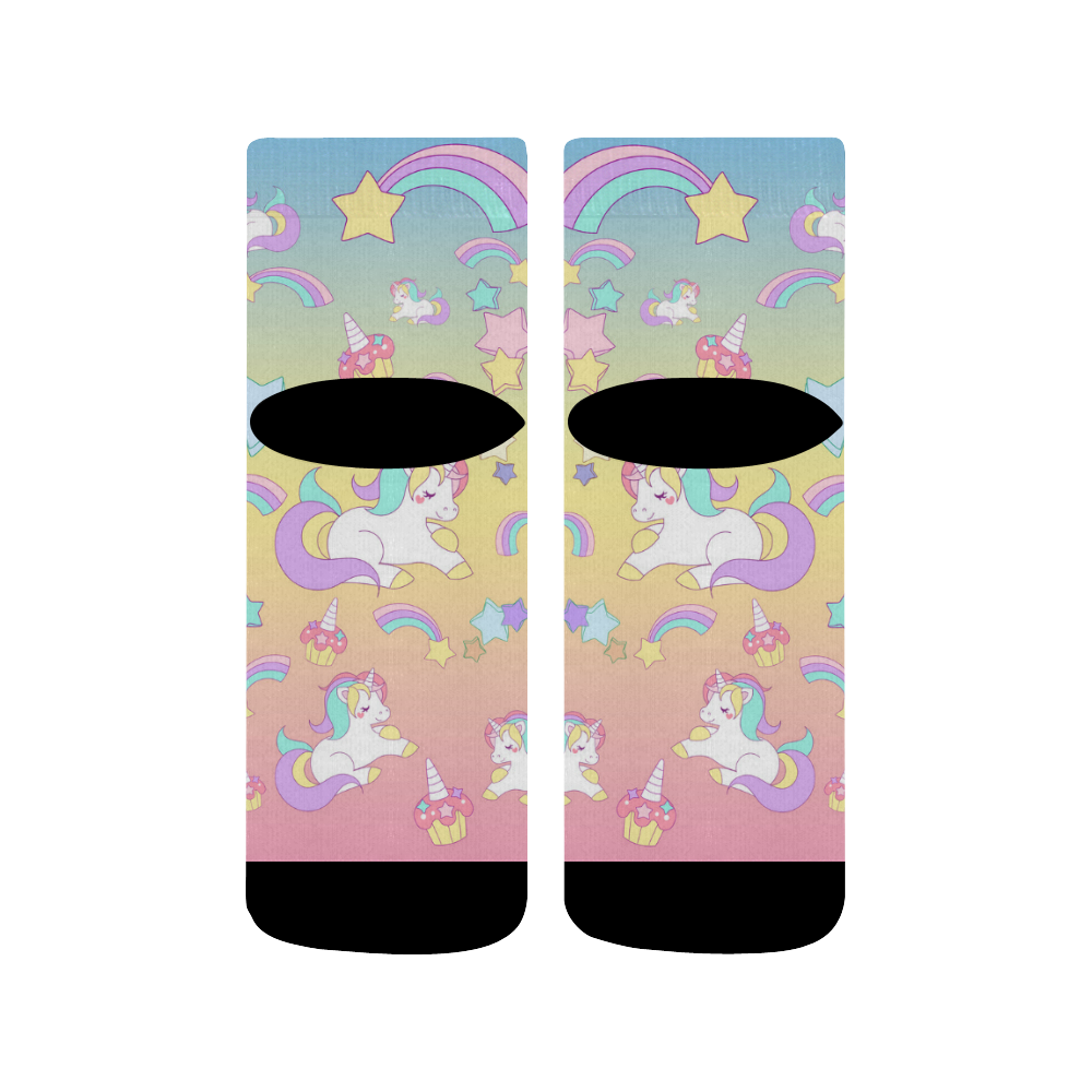 We love Unicorns Quarter Socks