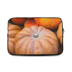 Pumpkin Halloween Thanksgiving Crop Holiday Cool Custom Sleeve for Laptop 17"