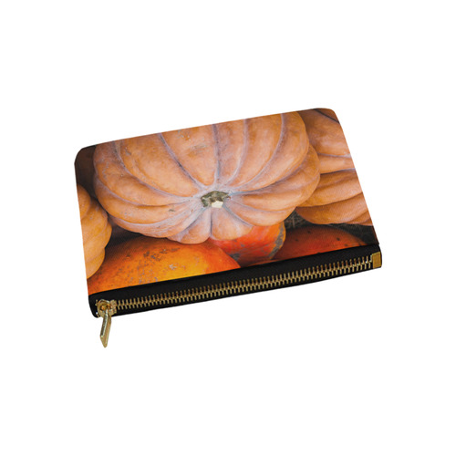 Pumpkin Halloween Thanksgiving Crop Holiday Cool Carry-All Pouch 9.5''x6''
