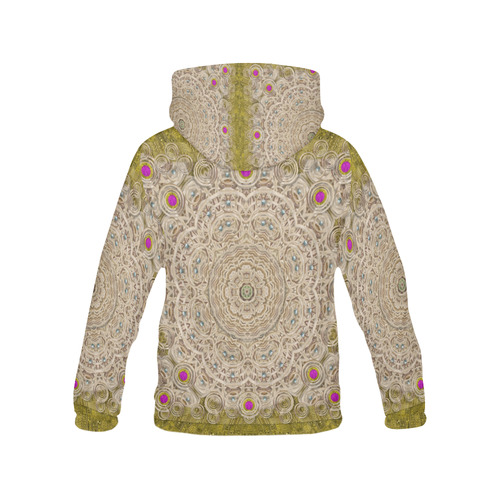 Silent in the forest of  wood All Over Print Hoodie for Women (USA Size) (Model H13)
