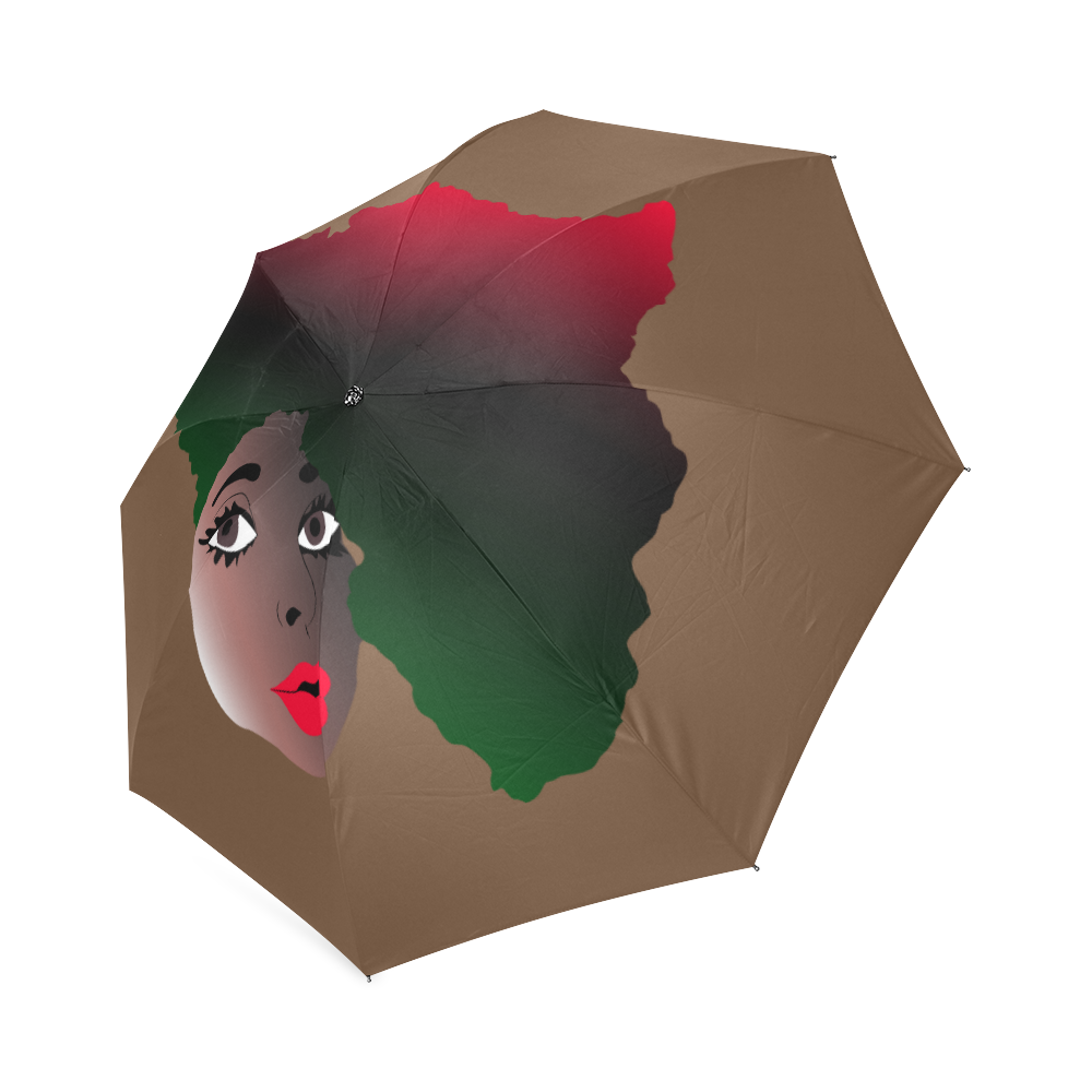 Queen Africa Umbrella Foldable Umbrella (Model U01)