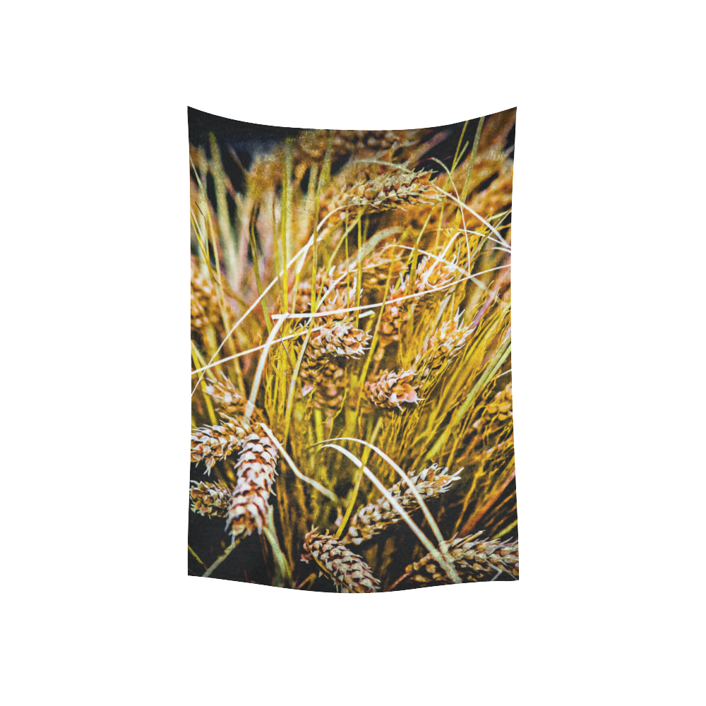 Grain Wheat wheatear Autumn Harvest Thanksgiving Cotton Linen Wall Tapestry 40"x 60"